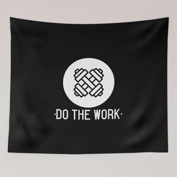 Item preview, Do the work (gym shirt)  designed and sold by jada4you.
