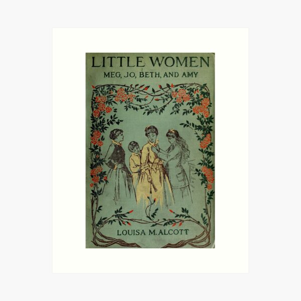 Little Women 1896 Book Cover  Art Print