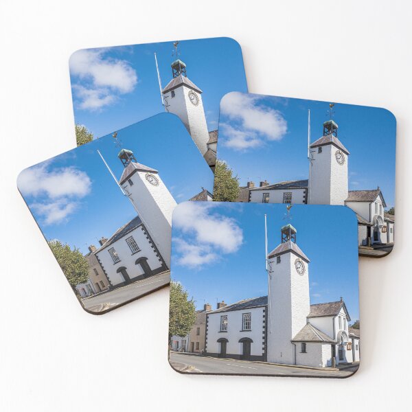 Item preview, Laugharne Town Hall, Carmarthenshire, Wales. designed and sold by Postywood.