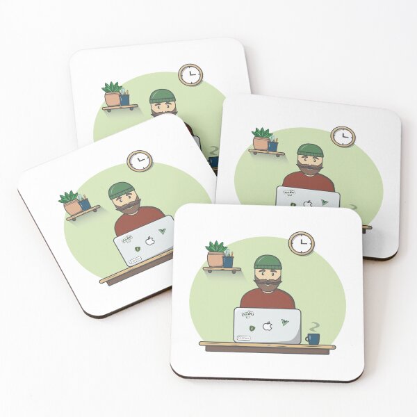 Item preview, Hipster programmer - 2 designed and sold by OgyDesign.
