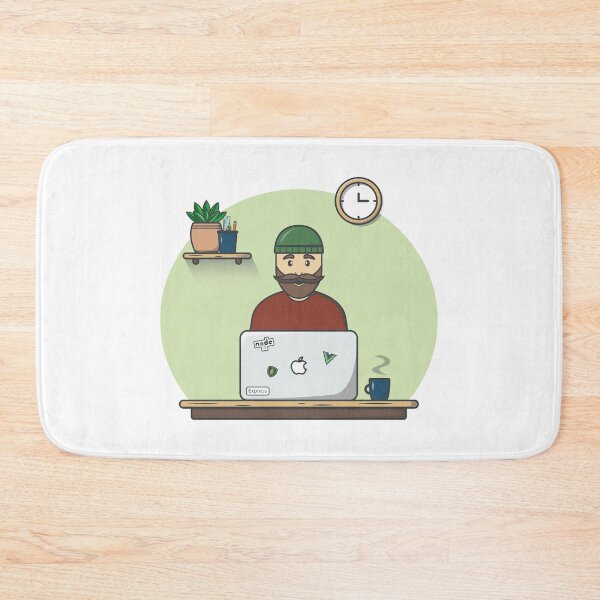 Item preview, Hipster programmer - 2 designed and sold by OgyDesign.