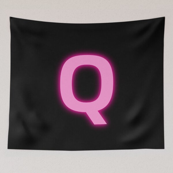 Item preview, Letter Q Pink Neon Lights designed and sold by m95sim.