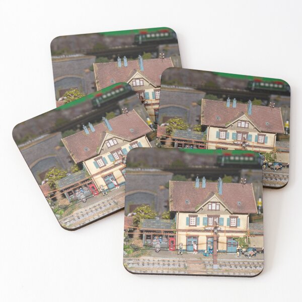 Item preview, Model train station. designed and sold by Jurie Maree.
