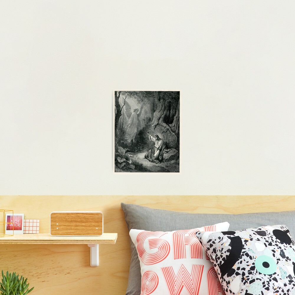 Old Bible Illustration Photographic Print