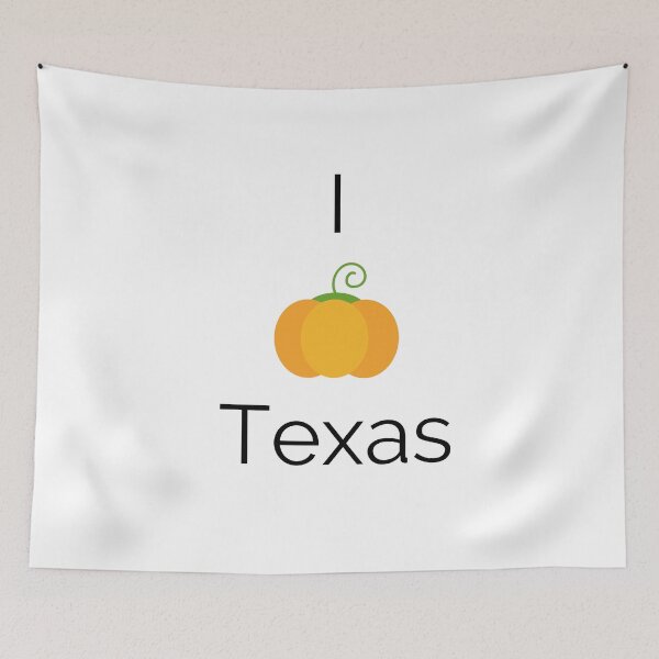 Item preview, I pumpkin (heart) Texas designed and sold by Shujii.