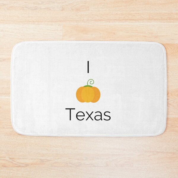 Item preview, I pumpkin (heart) Texas designed and sold by Shujii.