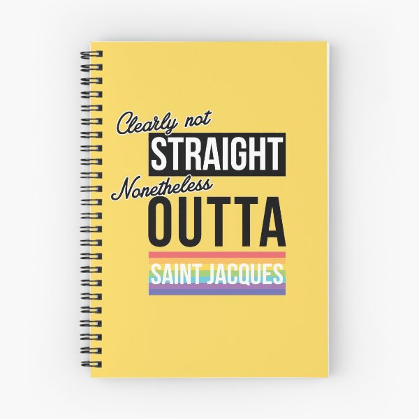 Item preview, (Clearly Not) Straight (Nonetheless) Outta Saint Jacques - Brussels Pride designed and sold by rhserra.