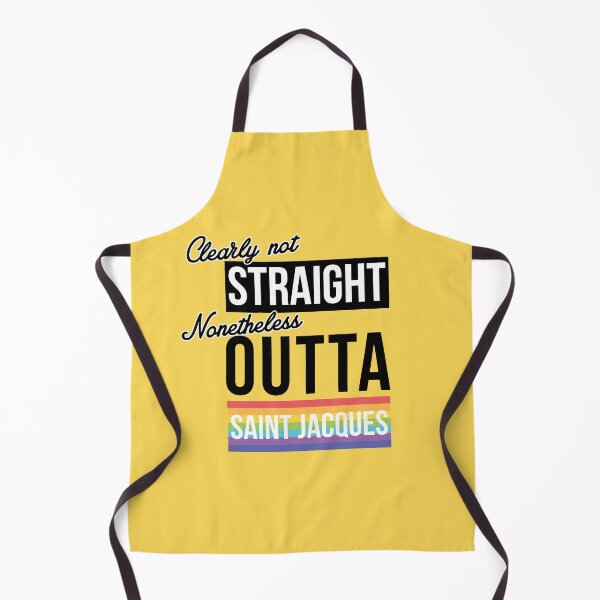Item preview, (Clearly Not) Straight (Nonetheless) Outta Saint Jacques - Brussels Pride designed and sold by rhserra.