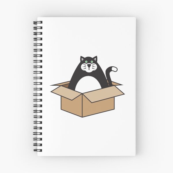 Item preview, Black Cat in a Box designed and sold by RedHangarDesign.