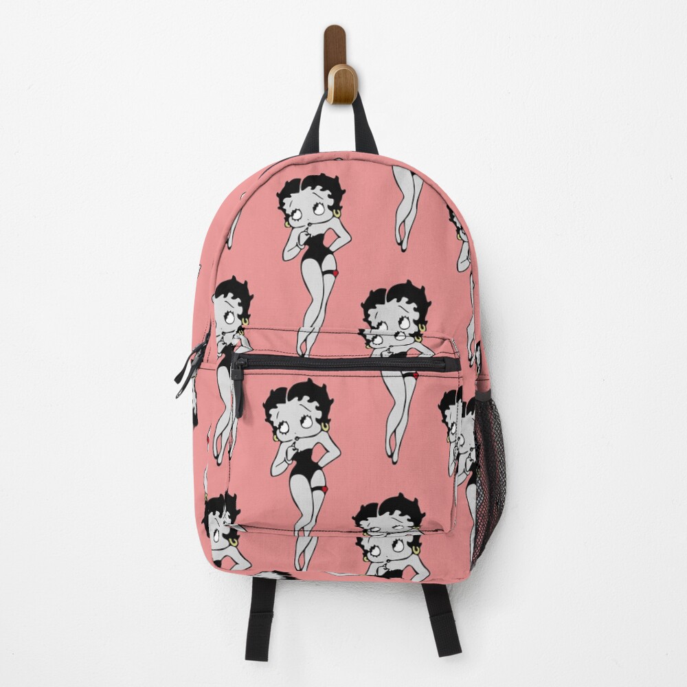 Mrs Boop in colors, the most iconical pinup of all time, Design for Wall Art, Prints, Posters, Tshirts, Men, Women, Kids Backpack