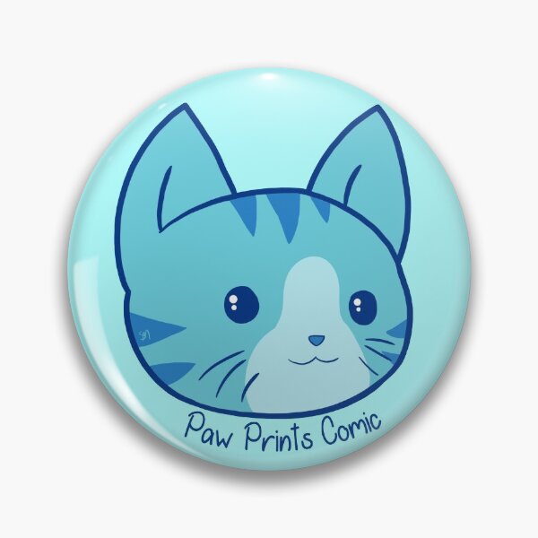Sweet Kitty (Paw Prints) Pin