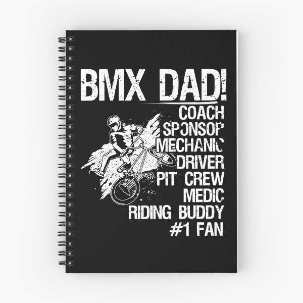 Item preview, BMX dad coach sponsor mechanic driver pit crew medic riding buddy  designed and sold by GlendaMason.