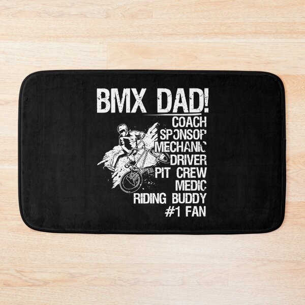 Item preview, BMX dad coach sponsor mechanic driver pit crew medic riding buddy  designed and sold by GlendaMason.