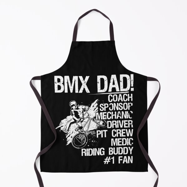 Item preview, BMX dad coach sponsor mechanic driver pit crew medic riding buddy  designed and sold by GlendaMason.