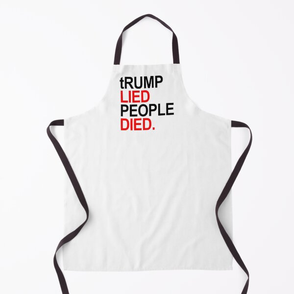 Item preview, tRump Lied People Died (black/red) designed and sold by Thelittlelord.