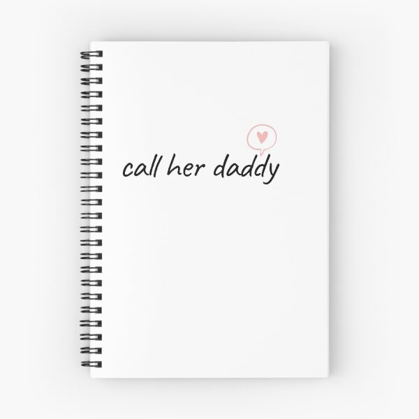 Item preview, Call her daddy typography style designed and sold by Slangt-shirt.
