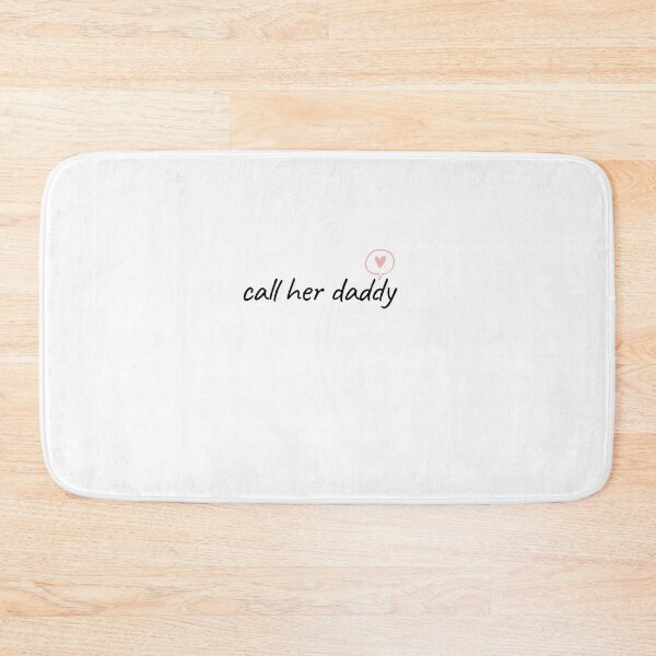 Item preview, Call her daddy typography style designed and sold by Slangt-shirt.