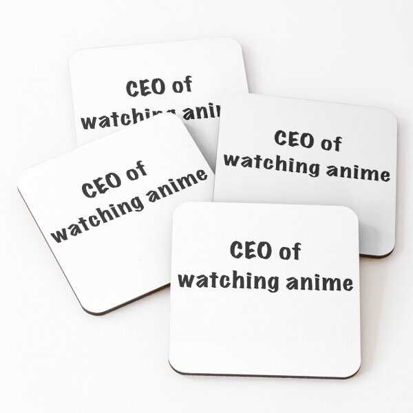 Item preview, CEO of watching anime designed and sold by Amy Hearts.