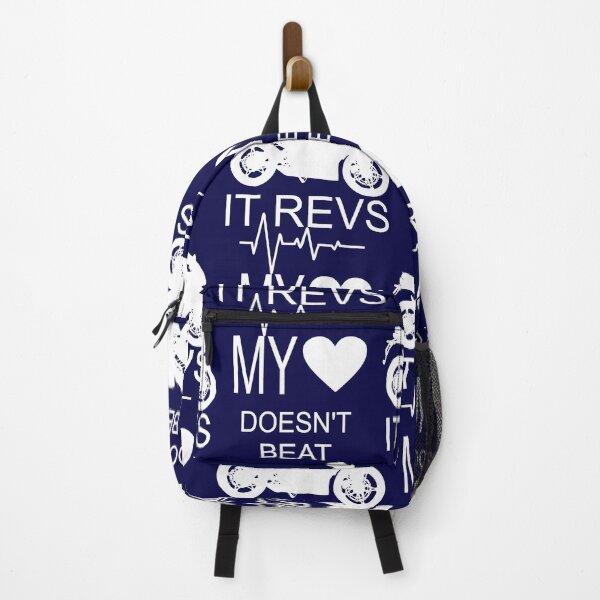 Item preview, My heart doesn`t beat it revs quote designed and sold by Dilyana Rumenova - Shantabella.