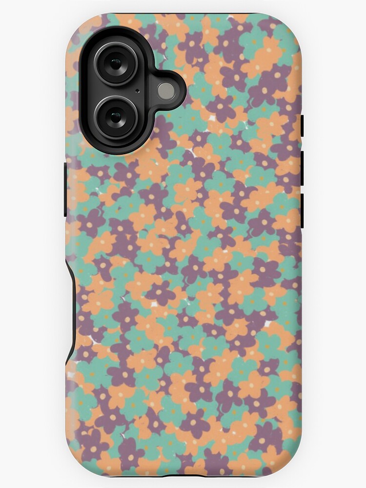 Thumbnail 1 of 4, iPhone Case, Retro Floral 6 designed and sold by sofriedart.