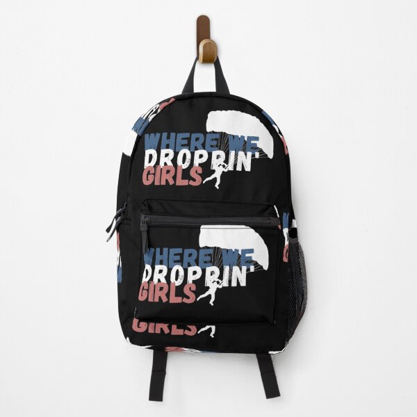 Item preview, "Where we droppin girls?!" designed and sold by Peaceful Life Co.