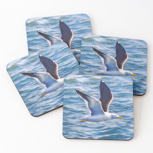 Item preview, Seagull Flying Over Sea, Montevideo, Uruguay designed and sold by DFLC Prints.