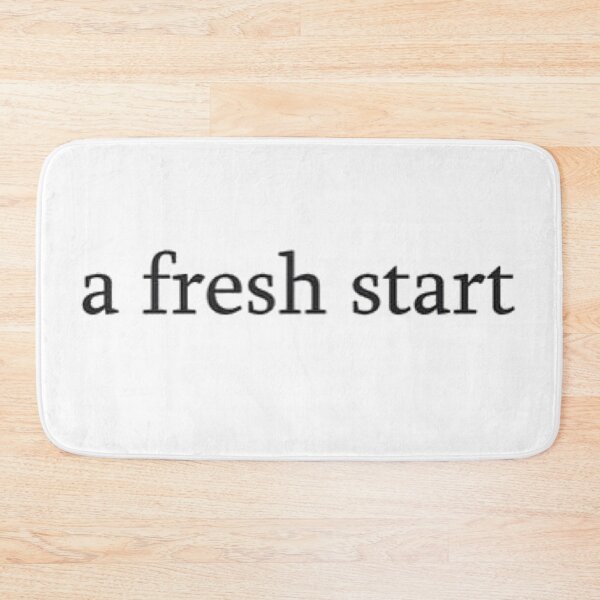 Item preview, Motivational Quotes - A Fresh Start designed and sold by Designs By Creation.