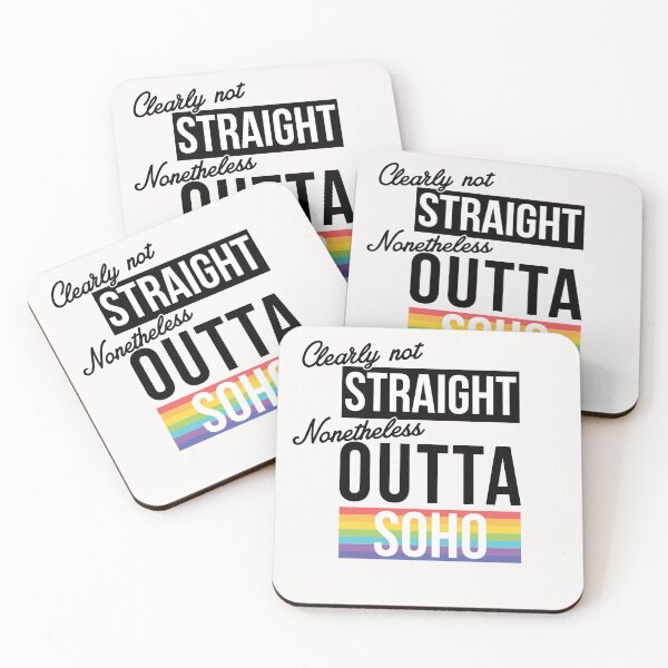 Item preview, (Clearly Not) Straight (Nonetheless) Outta Soho - Pride in London designed and sold by rhserra.
