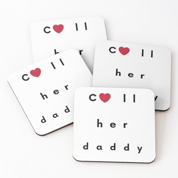 Item preview,  Call her daddy typography style designed and sold by Slangt-shirt.
