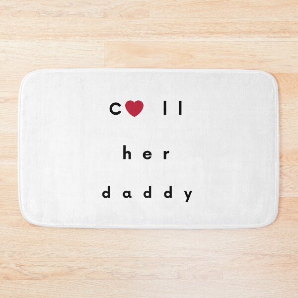 Item preview,  Call her daddy typography style designed and sold by Slangt-shirt.