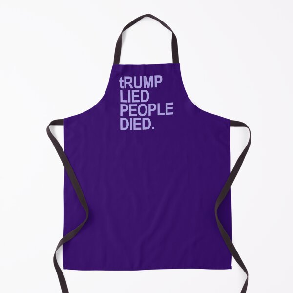 Item preview, tRump Lied People Died (lavender) designed and sold by Thelittlelord.
