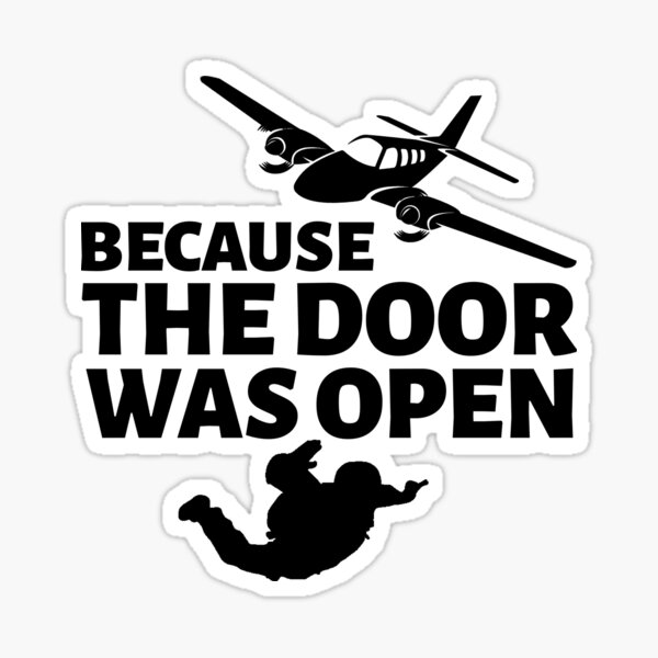 Item preview, Because the Door was Open designed and sold by geniusshirtsss.