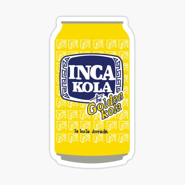 INCA KOLA Pegatina