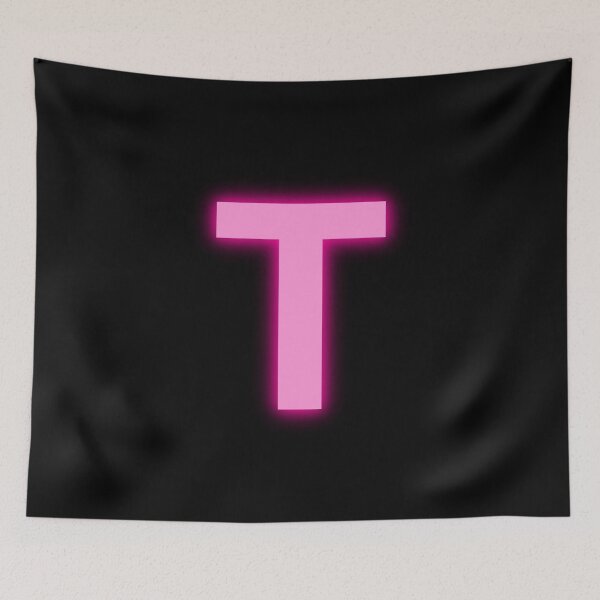 Item preview, Letter T Pink Neon Lights designed and sold by m95sim.