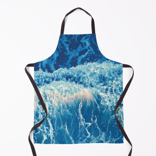 Item preview, Rough Cool Blue Ocean Waves designed and sold by EvaWolf.