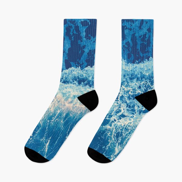Item preview, Rough Cool Blue Ocean Waves designed and sold by EvaWolf.