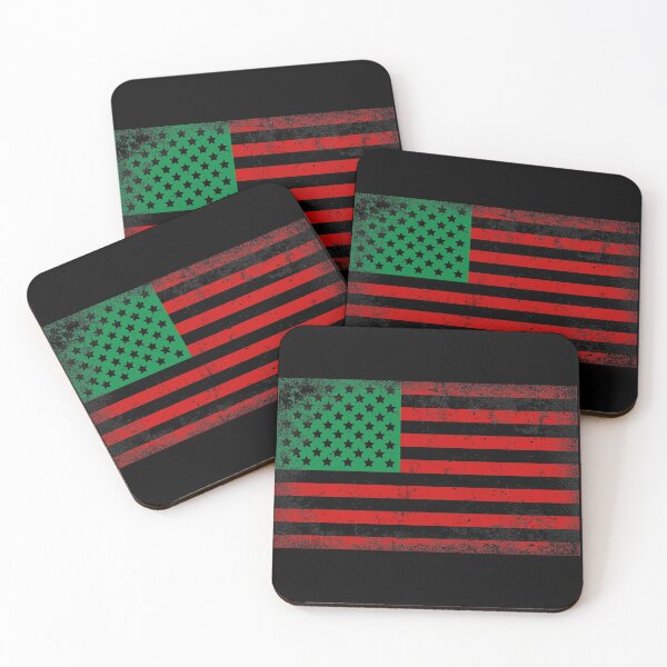 Item preview, BLM Distressed Flag designed and sold by Stoopiditees by The Golden Age of Stoopid.