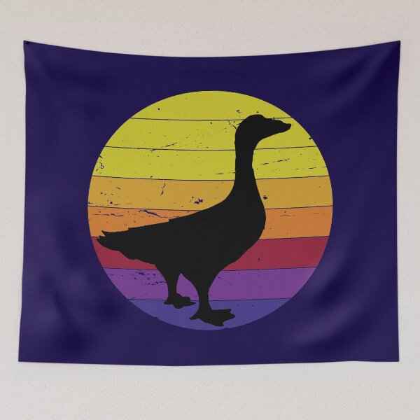 Item preview, Retro goose proudly stands in defiance designed and sold by ChatterFox.
