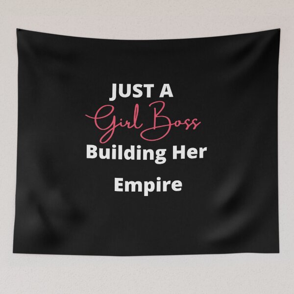 Item preview, just a girl boss building her empire version 2 designed and sold by AGDesignstore.