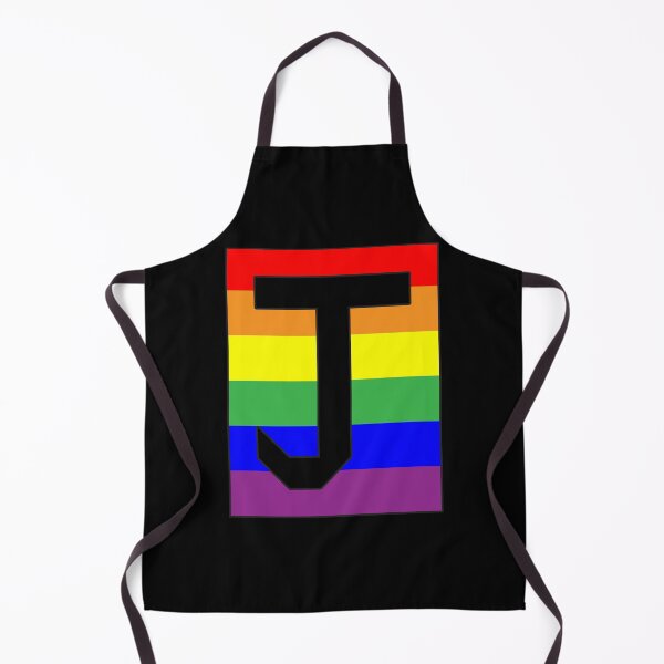 Item preview, Letter "J" LGBT Gay Pride Rainbow Flag font designed and sold by 65 MCMLXV.