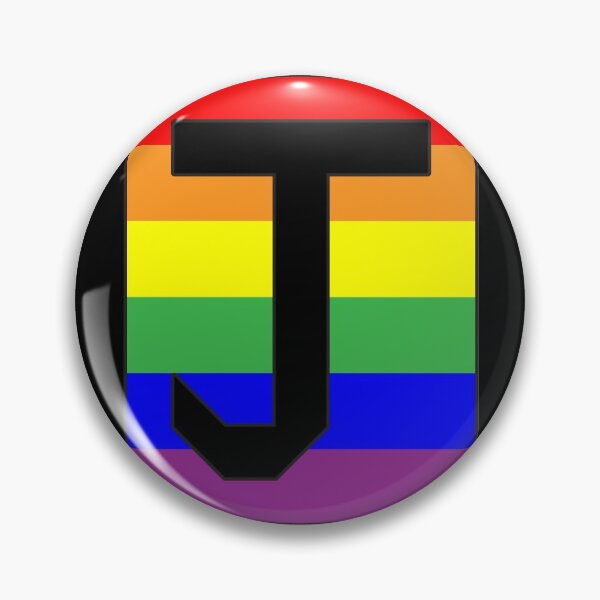 Item preview, Letter "J" LGBT Gay Pride Rainbow Flag font designed and sold by 65 MCMLXV.
