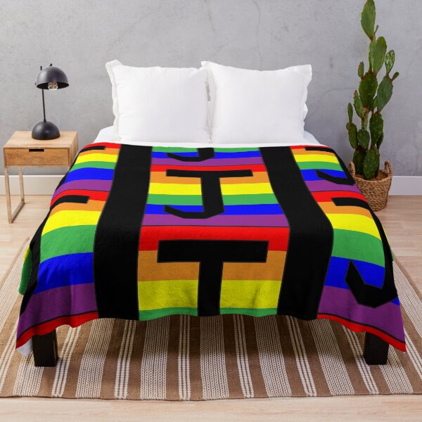 Item preview, Letter "J" LGBT Gay Pride Rainbow Flag font designed and sold by 65 MCMLXV.