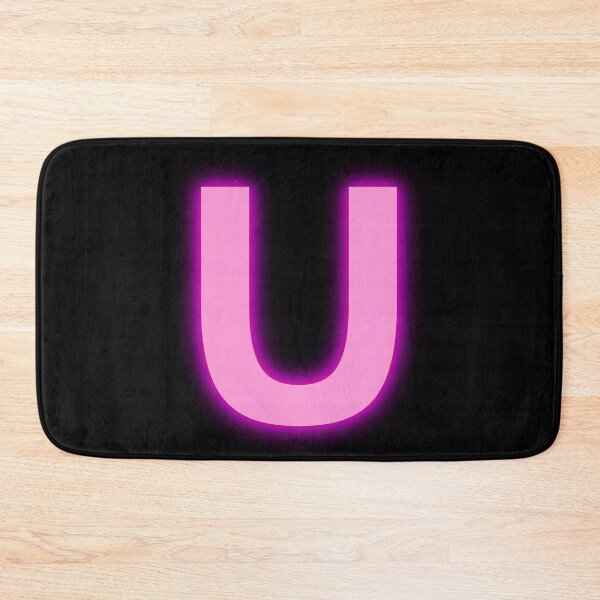Item preview, Letter U Pink Neon Lights designed and sold by m95sim.