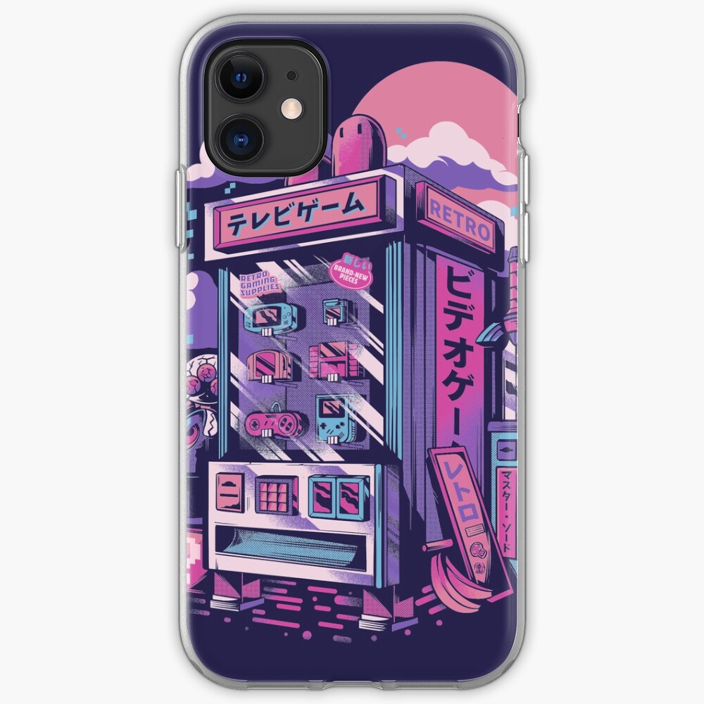 Retro gaming machine iPhone Case & Cover
