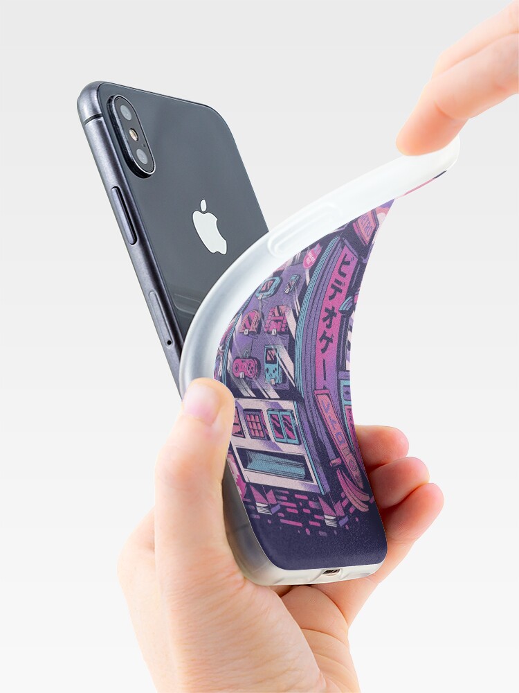Alternate view of Retro gaming machine iPhone Case & Cover