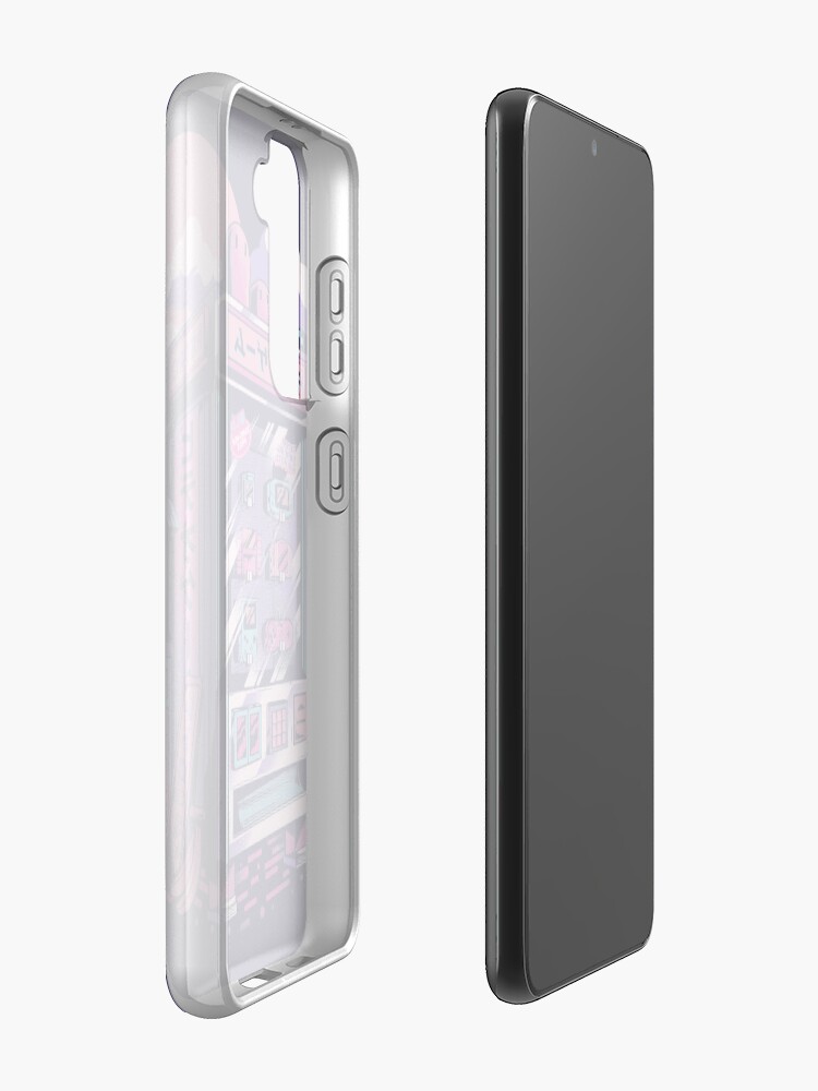 Alternate view of Retro gaming machine Case & Skin for Samsung Galaxy