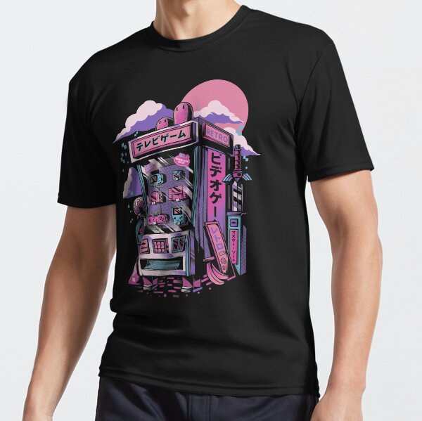 Retro gaming machine Active T-Shirt
