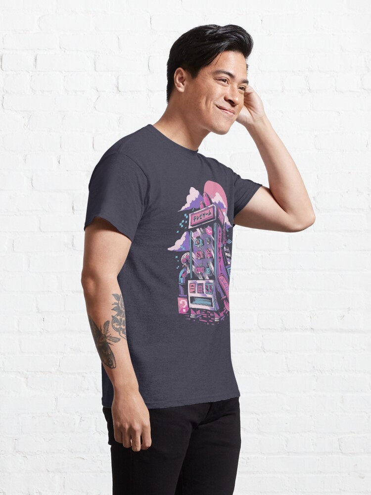 T-shirt classique ''Machine de jeu rétro' : autre vue