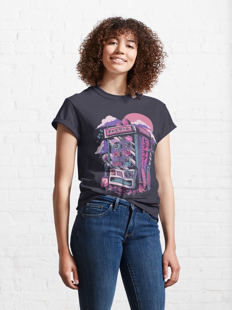 T-shirt classique ''Machine de jeu rétro' : autre vue