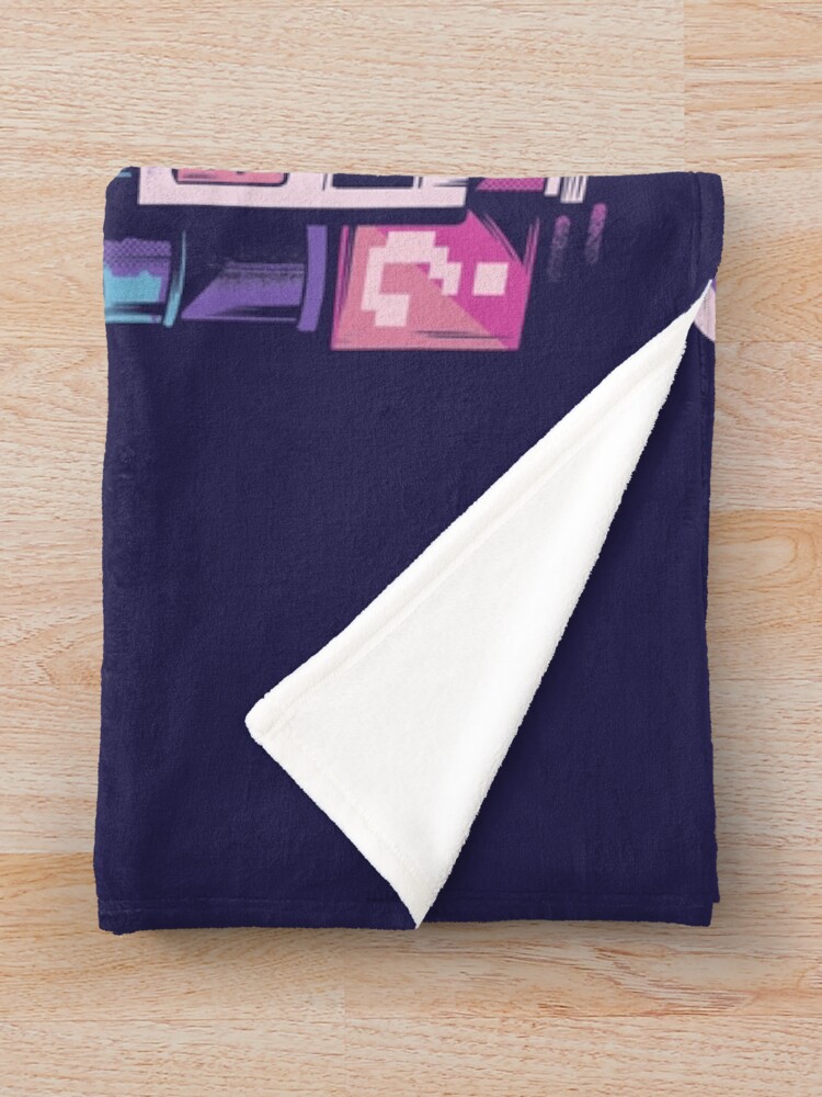 Thumbnail 3 of 6, Throw Blanket, Retro gaming machine designed and sold by Ilustrata Design.